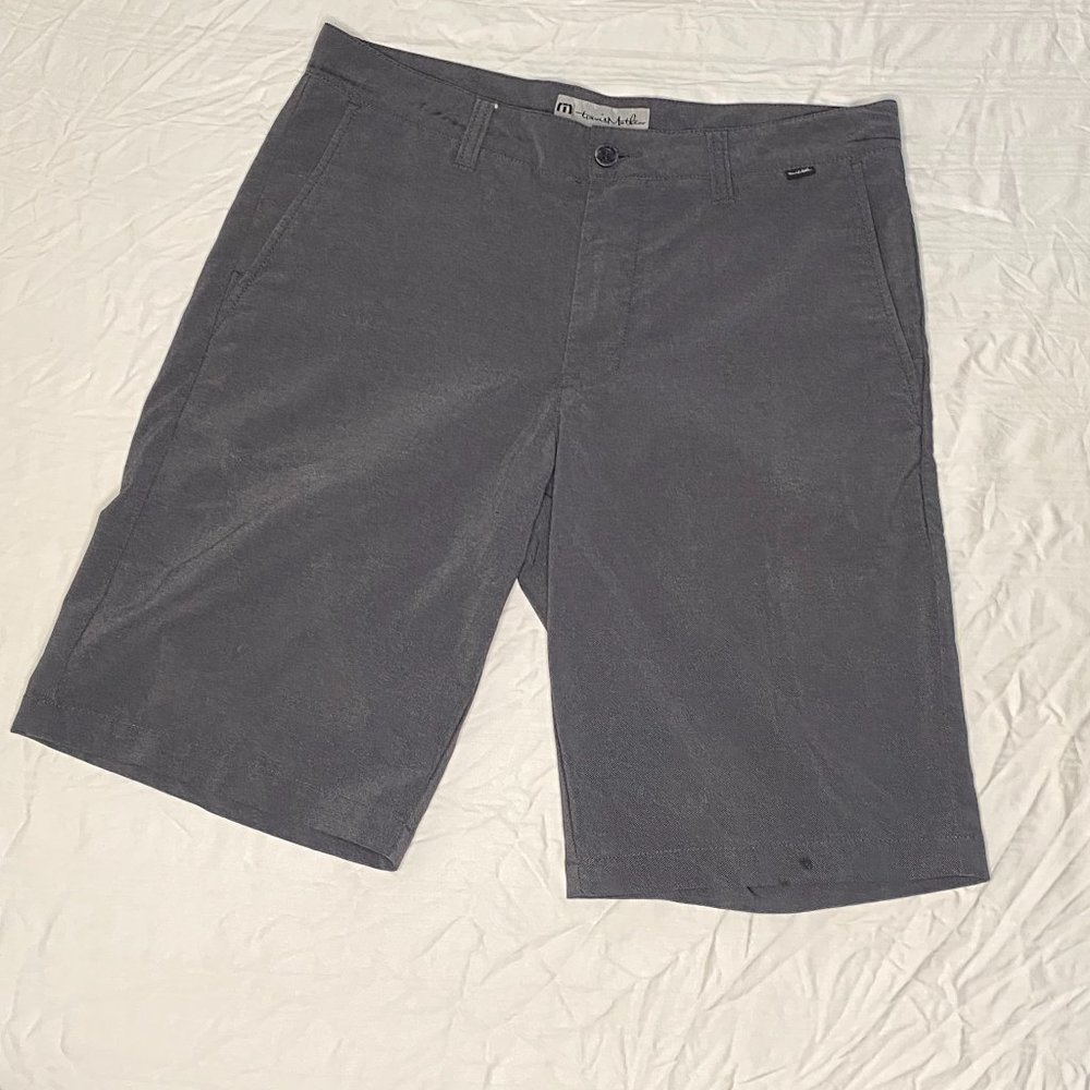 Travis Mathew Golf Shorts, Size 32 Charcoal